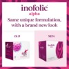 Inofolic® Alpha - same formulation new presentation